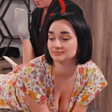 Extreme chiropractic adjustment and back cracks for Mary