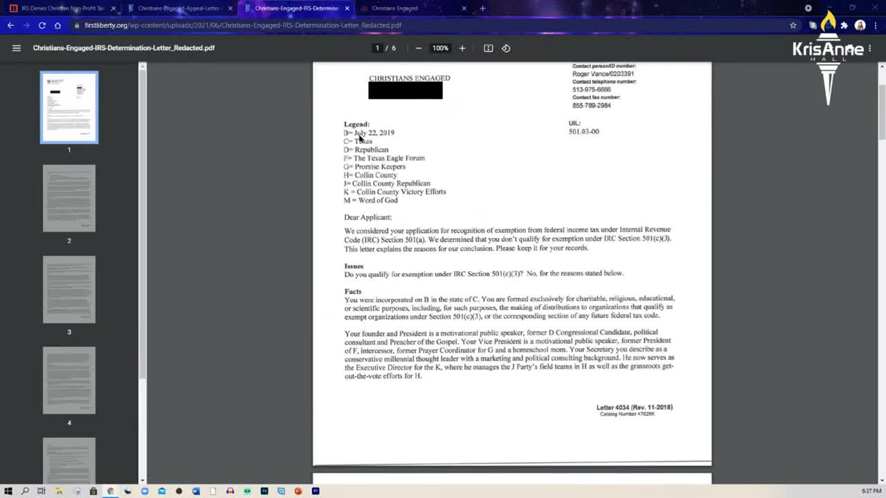Episode 1338 IRS Targeting Conservatives