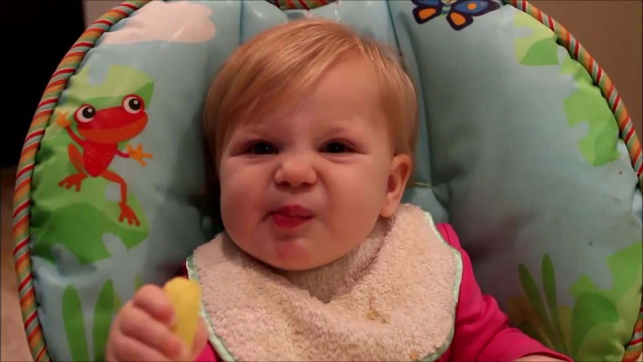 Funny Emotion When Babies First Eat Lemon| Fun and Fails