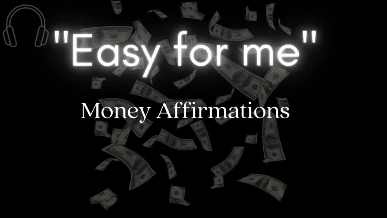 222 Easy For Me Wealth Affirmations- Use This Everyday!