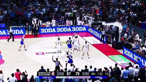 basketball team confrontation