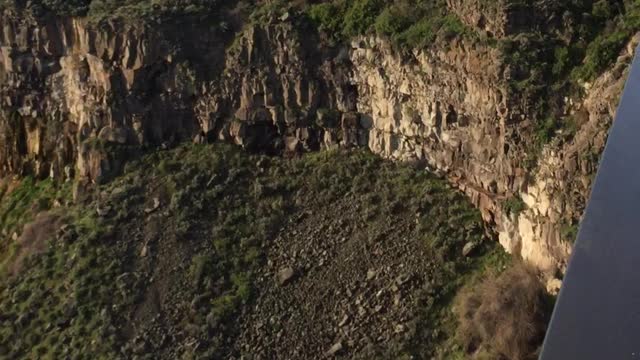 BASE Jumping Off of a Semi Truck