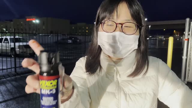 #125 Tear spray demonstration!