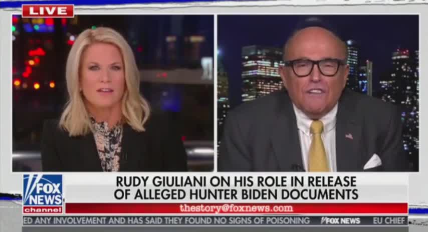 Rudy Reveals The One Text Summing Up Biden Crime Family's Decades Of Corruption & Bill Barr Hid It