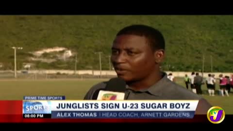 TVJ Sports News - Jamaica's Arnett Gardens Sign U-23 St. Kitts and Nevis Players