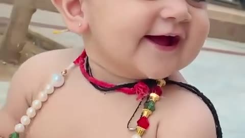 Cute baby shree krishna