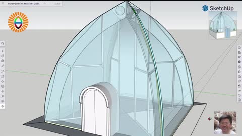 我要自建的金豆莢已被調整成更大號, 底邊17x17英尺, 比原來的10x10英尺大多了, 而且因爲沒有立面牆的緣故, 造價反倒更低