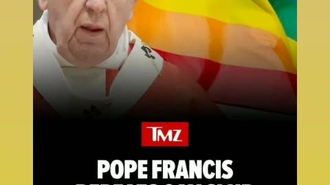 Pope Francis using gay slurs now this my least favorite pope in the world 6/27/24