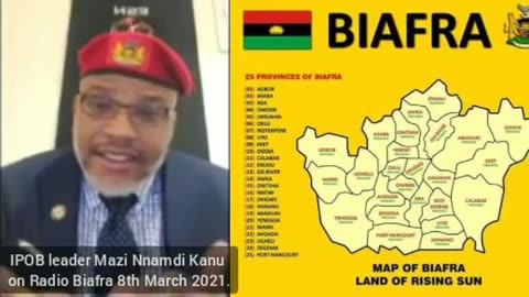 Mazi Nnamdi Kanu, IPOB leader on Radio Biafra 8th March 2021