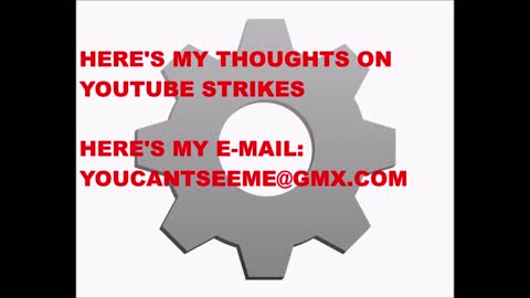 MY THOUGHTS ON YOUTUBE STRIKES, SEE... ""YOUTUBE""" IS THE ONE, THAT'S LOST SIGHT...