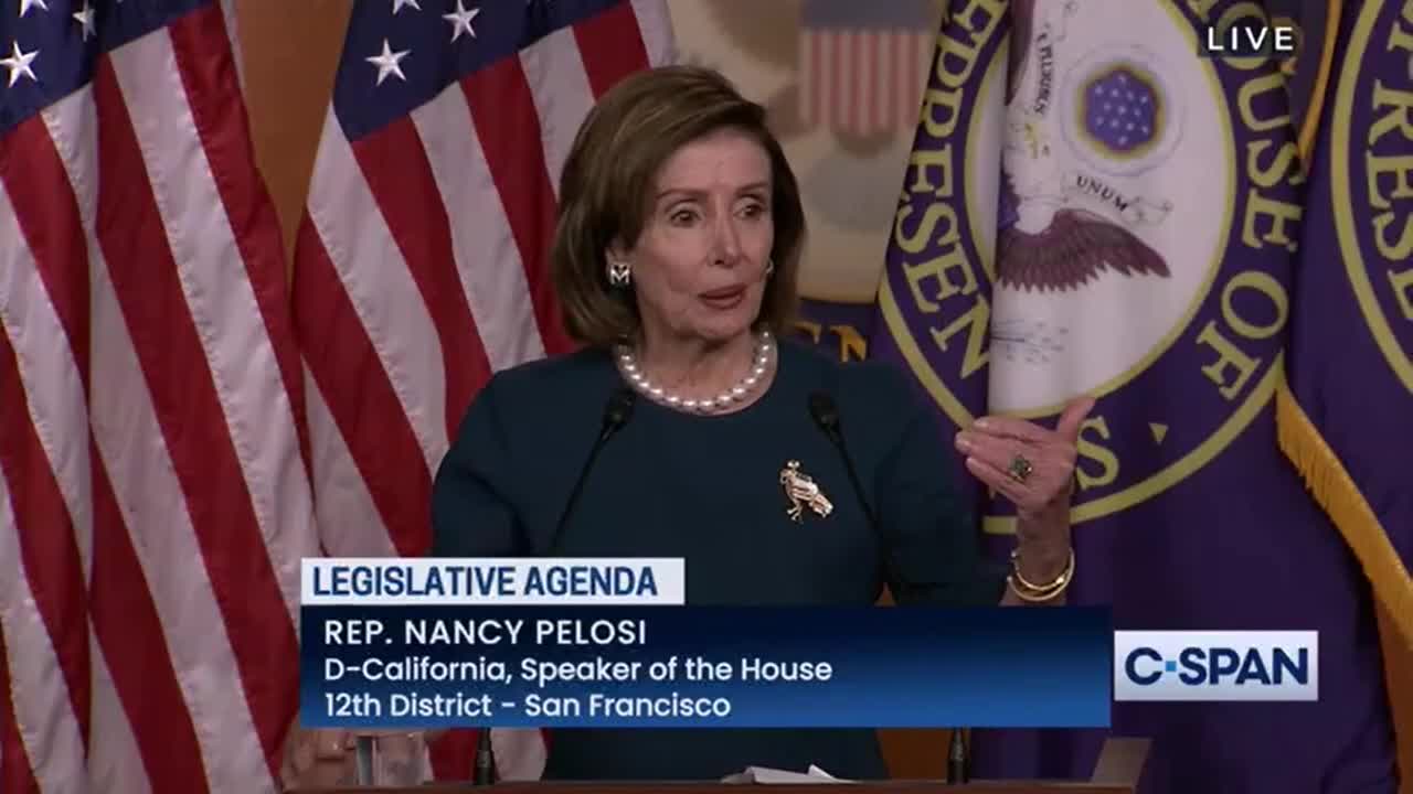 Speaker Pelosi Holds News Conference