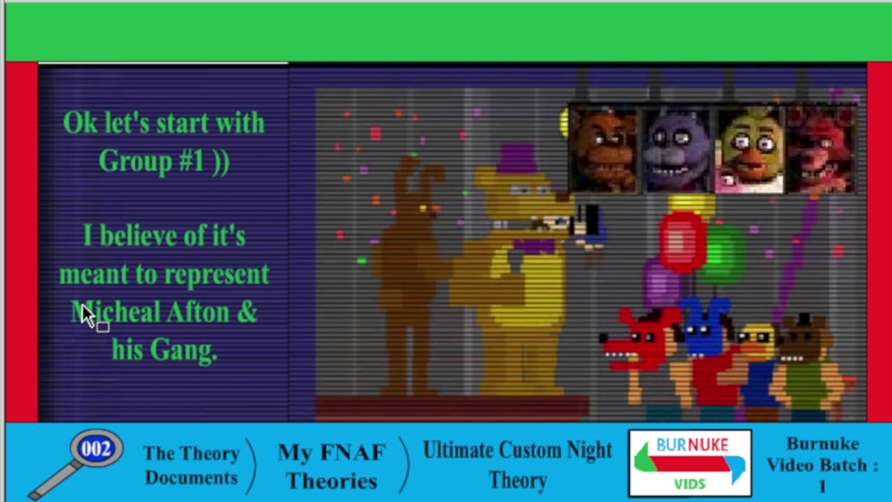 The Theory Documents Vol 2 Video 3 (Ultimate Custom Night Theory)