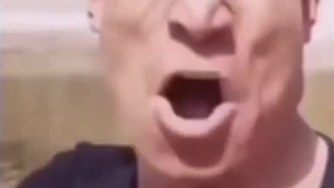 chinese man yelling progressively gets more aggressive
