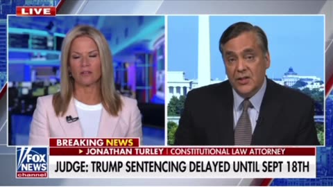Jonathan Turley on Trump sentencing delay until September 18