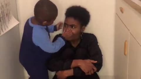 His reaction is always the same. Thought I would share. His too cute 🥰😍