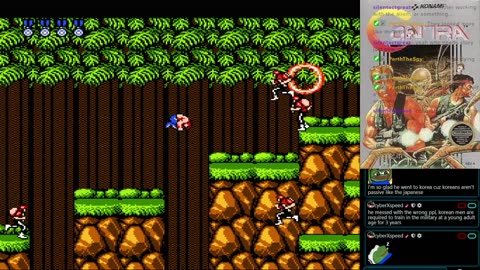 Contra multiple run playthrough