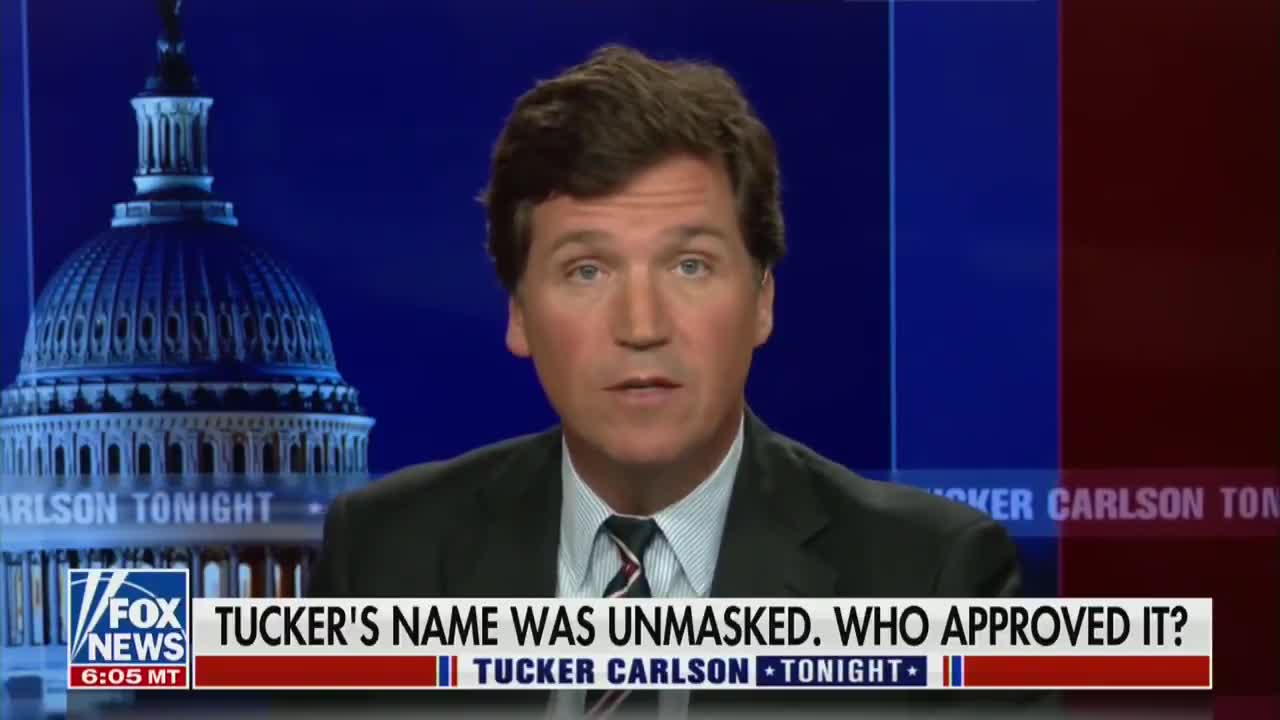 Tucker Carlson Reacts to Confirmation That NSA Indeed Had Been Spying On Him