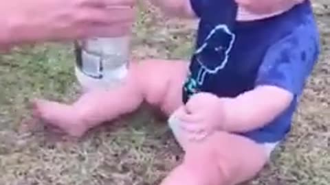 Funny Babies Playing