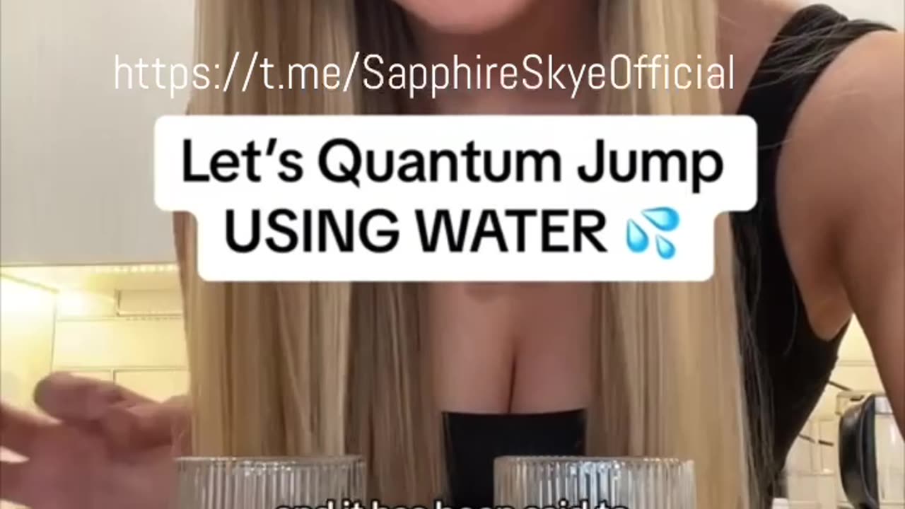 LET’S QUANTUM JUMP USING WATER🟪🟡