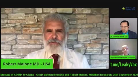 "The truth is the vaccinated that are creating the risk." — Malone on Vaccine Virus Evolution.