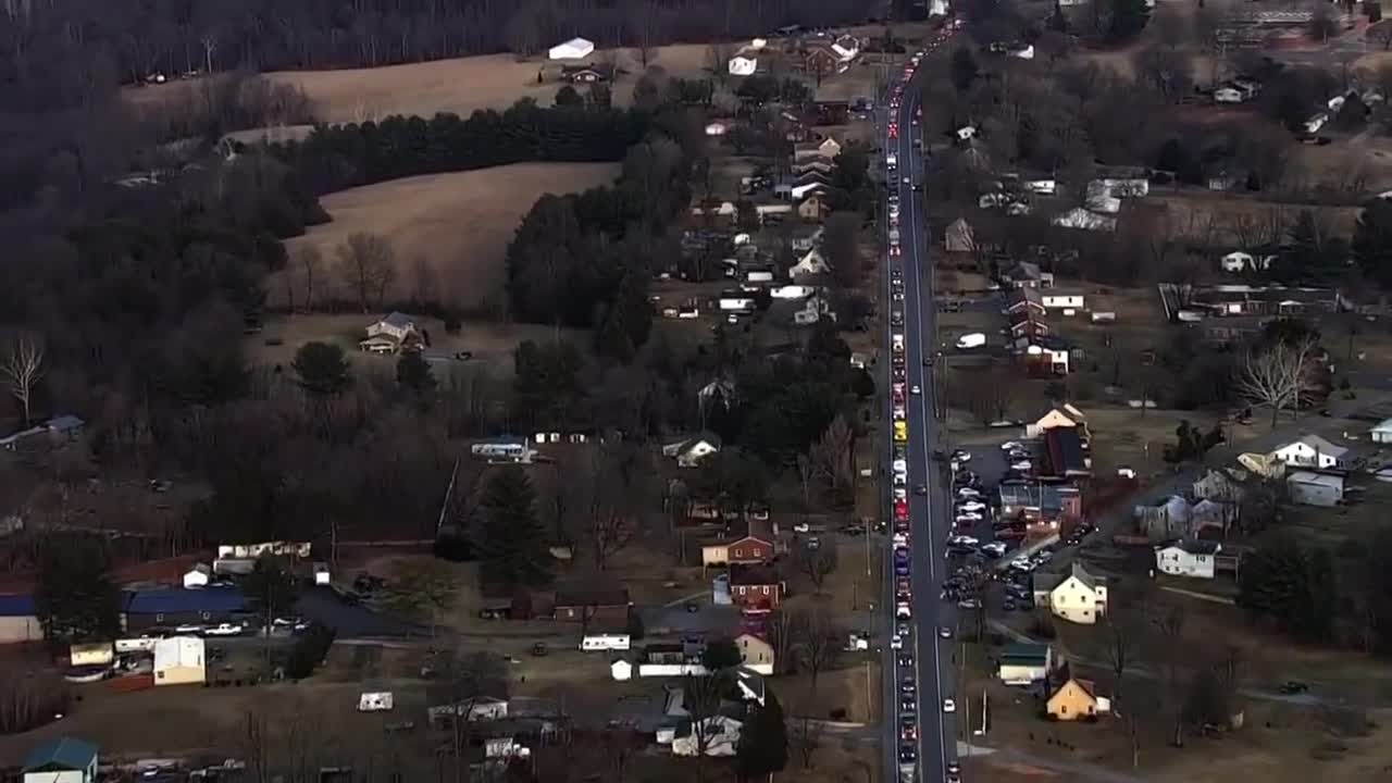 Part of the US convoy for freedom.. *See description*