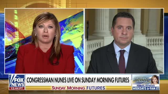 Nunes: Propagandist corporate media failing to find coherent 15 second clips of Biden to air