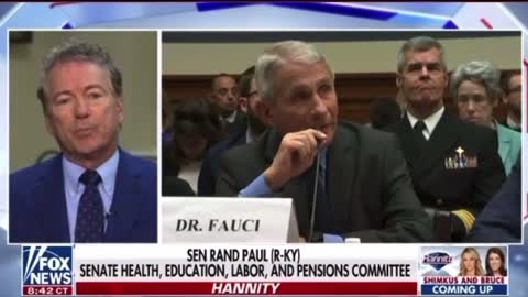 Dr. Fauci is at the very origins of the biggest cover up in modern medicine.