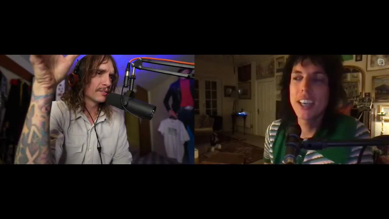 Justin Hawkins Interrogates Luke Spiller of The Struts!