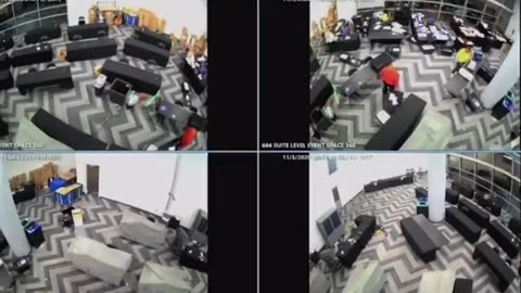 Video footage from Georgia showing suitcases filled with ballots