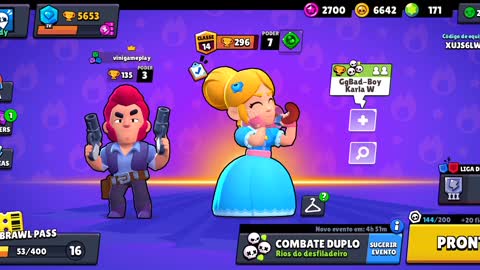 brawl stars #15 gameplay jogando em dupla
