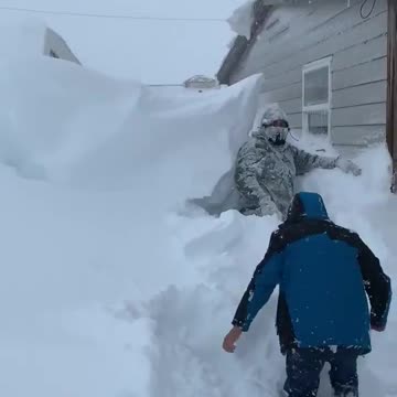 Massive snowstorm in Montana results in epic snowfall