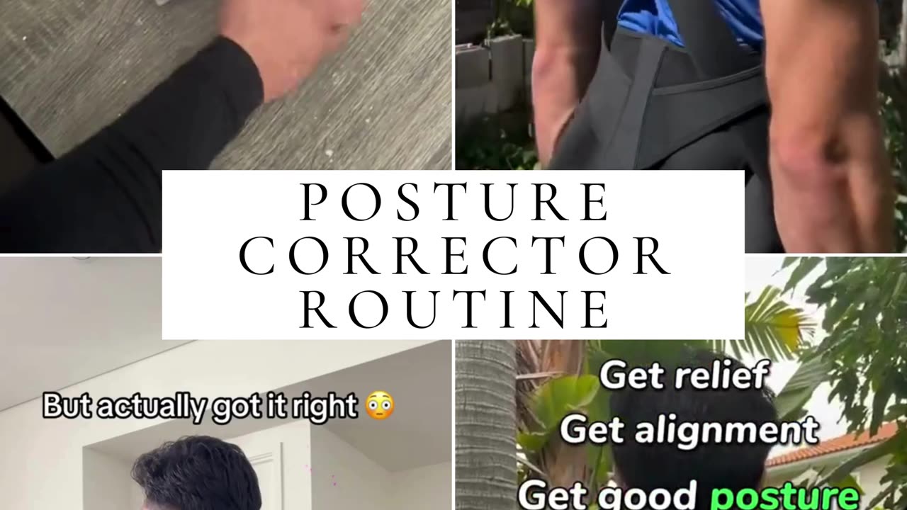 Natural Posture Correction! Discover PostureTrinume⢠Plus Today