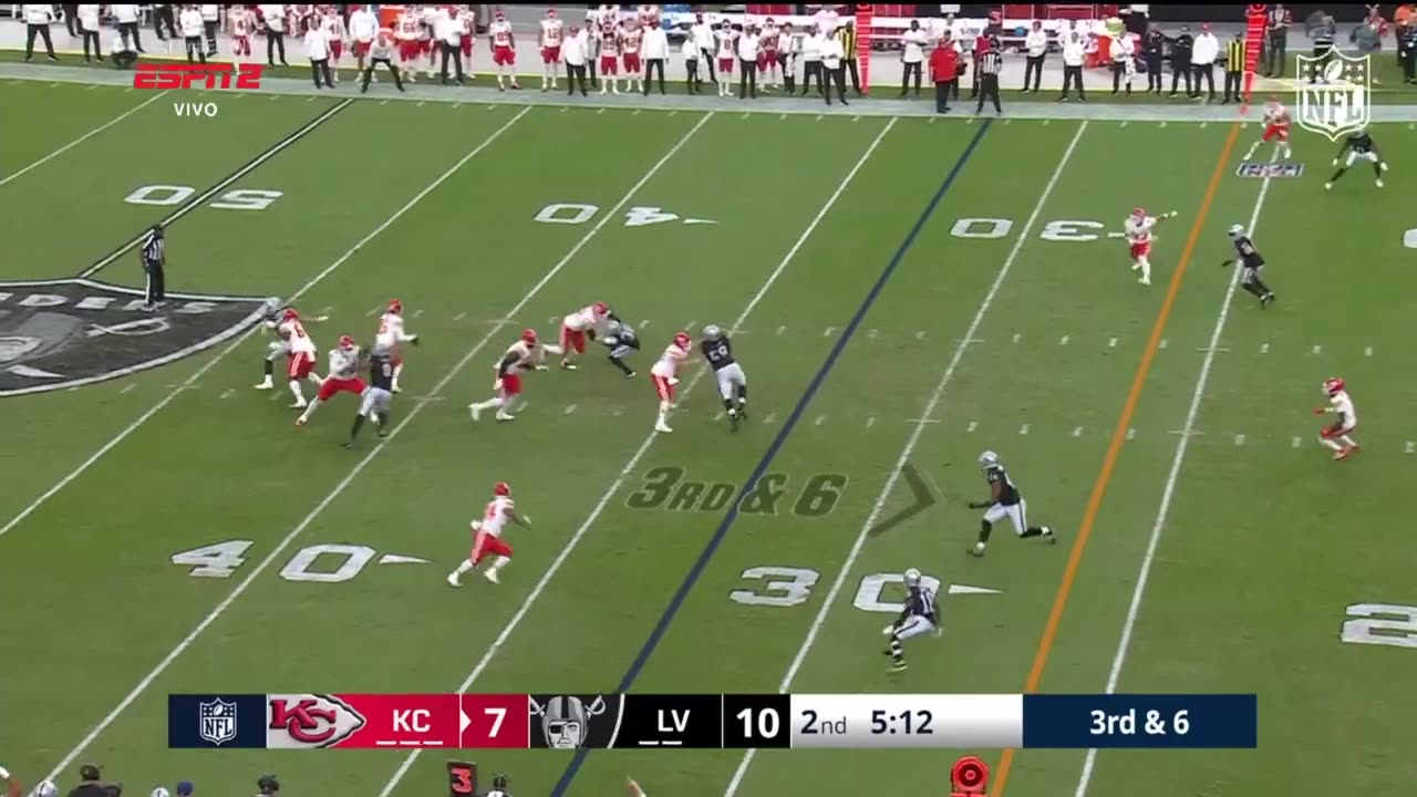 NFL Lãs Vegas Raiders vs Kansas City Chiefs 27/10/24