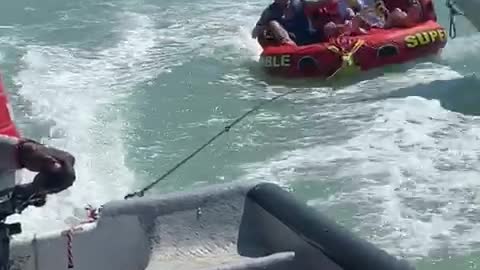 Dos personas son embestidas por una lancha en Choloncito.