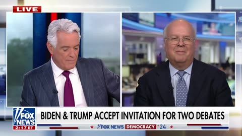 The 2024 presidential debate will be 'retro'_ Karl Rove Gutfeld Fox News