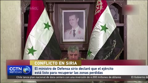 El ministro de Defensa sirio declaró que el ejércitoestá listo para recuperar las zonas perdidas