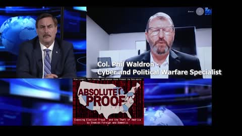 Col. Phil Waldron Absolute Proof Trump Election Stolen