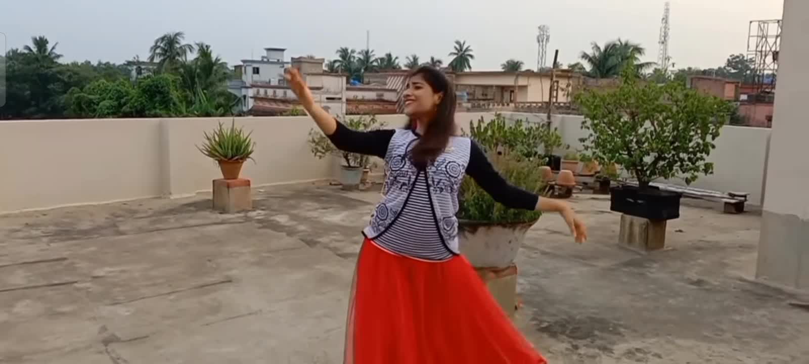 Baarish ban jaana cover video song/ sayani Ghosh/ dance by Ghosh/ dance video