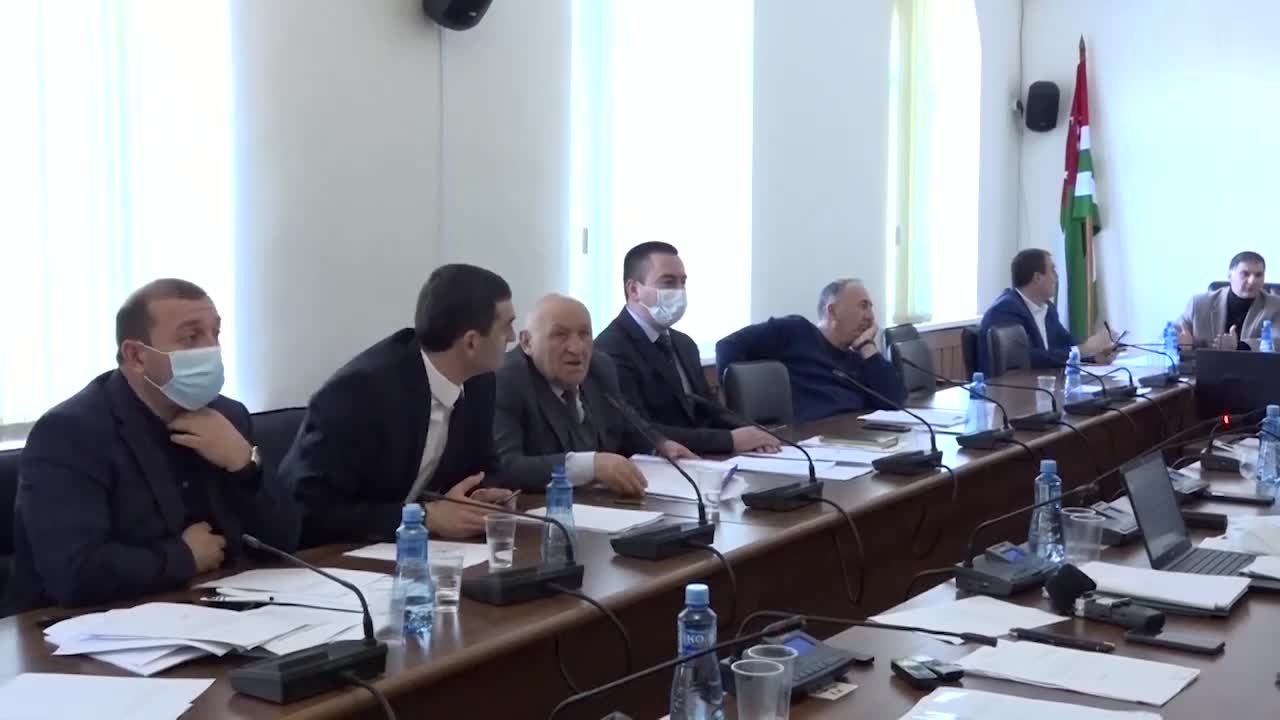 Сессия депутатов Абхазии 01.03.2021