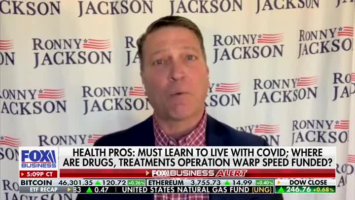 Ronny Jackson on the Evening Edit 1/3/2022