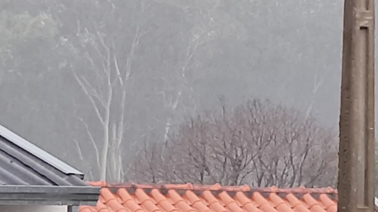 Chuva Caindo Forte - Rain Falling Heavy.
