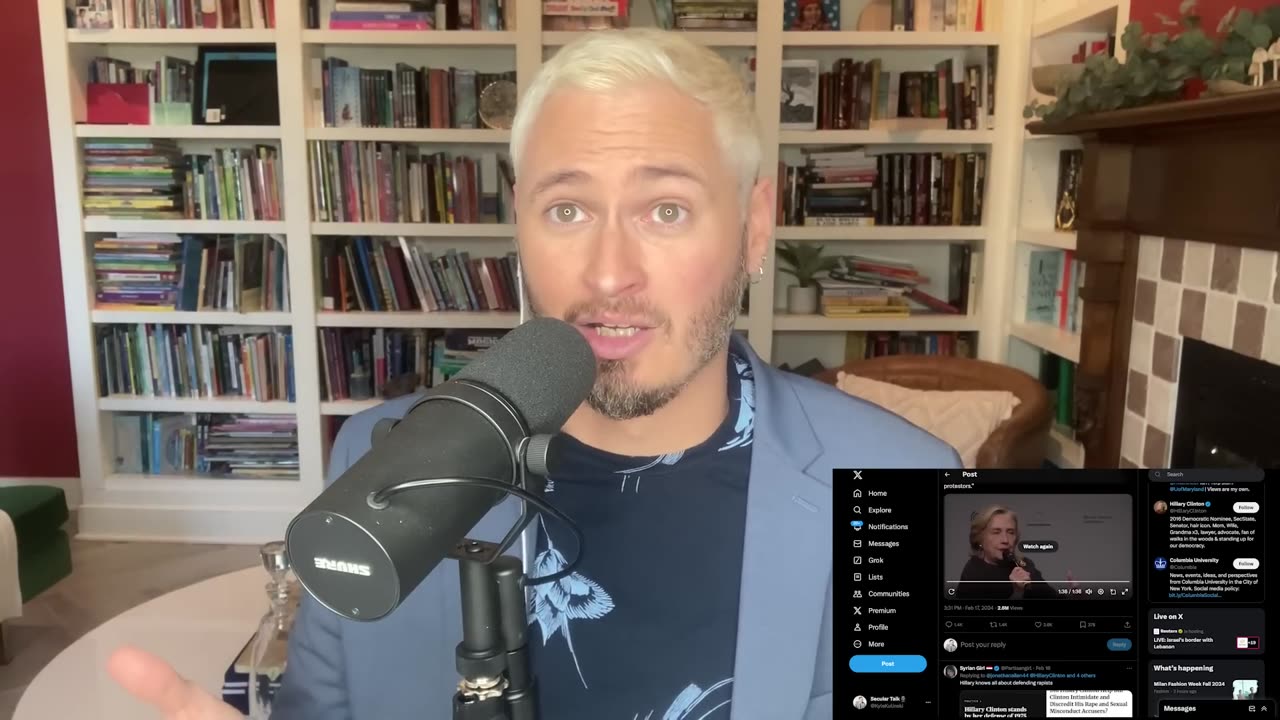 Hillary SMEARS Pro-Palestine Protesters _ The Kyle Kulinski Show