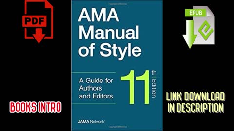 AMA Manual of Style A Guide for Authors and Editors 11th Edition