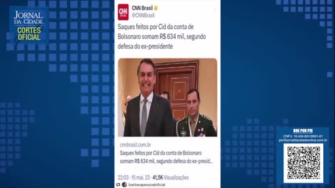 Em apenas um minuto, Bárbara desvenda saques na conta de Bolsonaro e o resultado é surpreendente