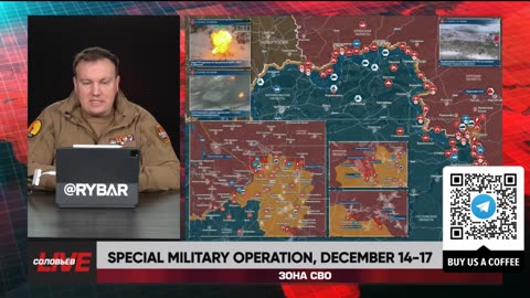 ❗️🇷🇺🇺🇦🎞 RYBAR HIGHLIGHTS OF THE RUSSIAN MILITARY OPERATION IN UKRAINE ON Dec.14-17, 2024