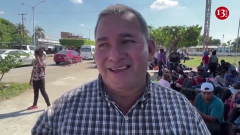 Thousands leave southern Mexico in migrant caravan