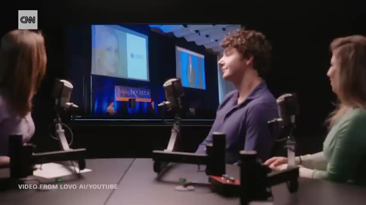 AI 'stole' our voices. Actors show CNN comparison of their voices and alleged ‘CNN News