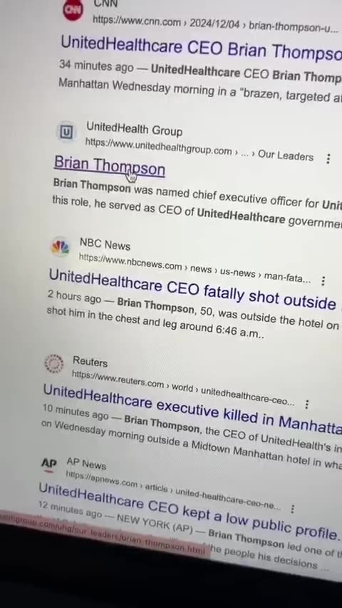 United Healthcare quietly removed its executive leadership page from its website