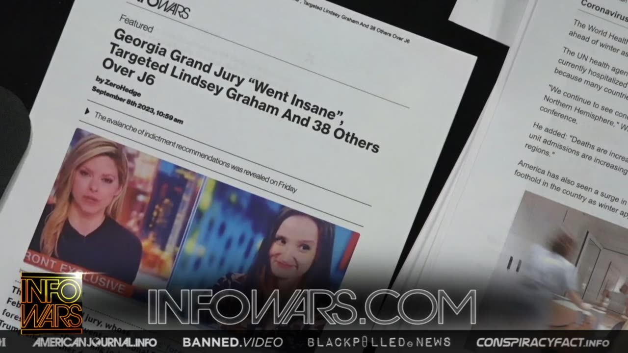 The Alex Jones Show in Full HD for September 8, 2023.