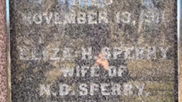 Nehemiah Sperry – "a man of great influence, nobility of character, and business ability"